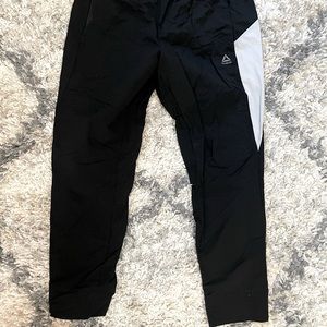 X-Large Reebok Vector Black and White Track Pant